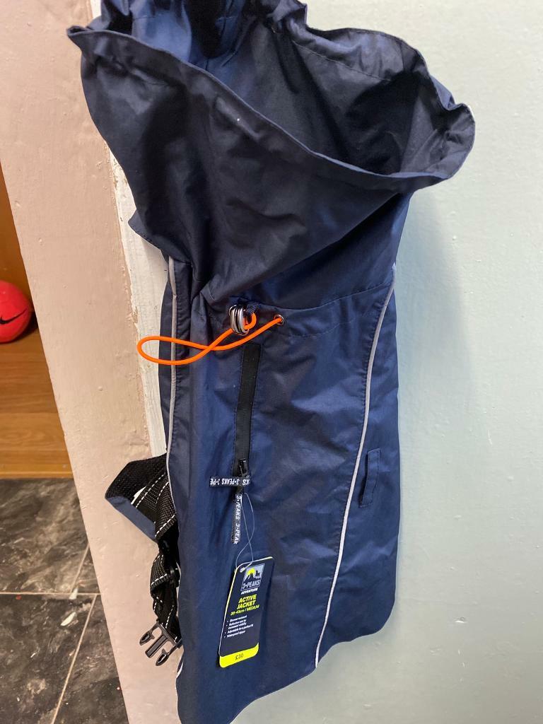 3 peaks dog raincoat